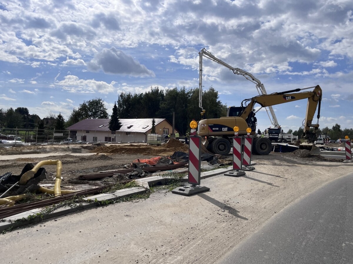 Rozbudowa drogi z Rzeszowa do Jasionki [wrzesień 2023]